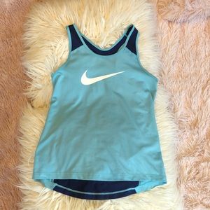 Kids Nike racerback tank top. Size large